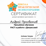 FACT в работе с депрессией